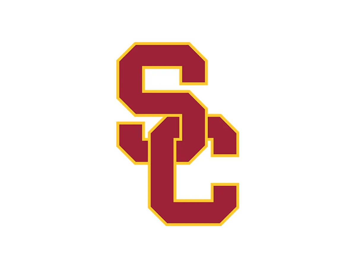 USC Trojans Cardinal and Gold color codes with HEX, RGB, CMYK and Pantone values