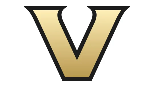 Vanderbilt Commodores gold, black and white color codes