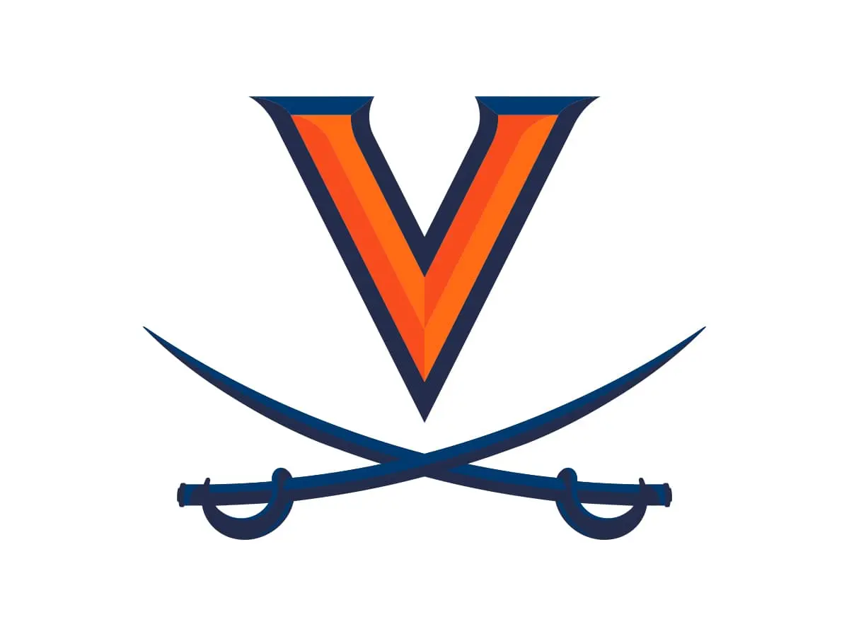 Virginia Cavaliers UVA Blue and Cavalier Orange official color codes